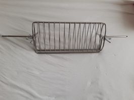 Bratenhalter Chromstahl