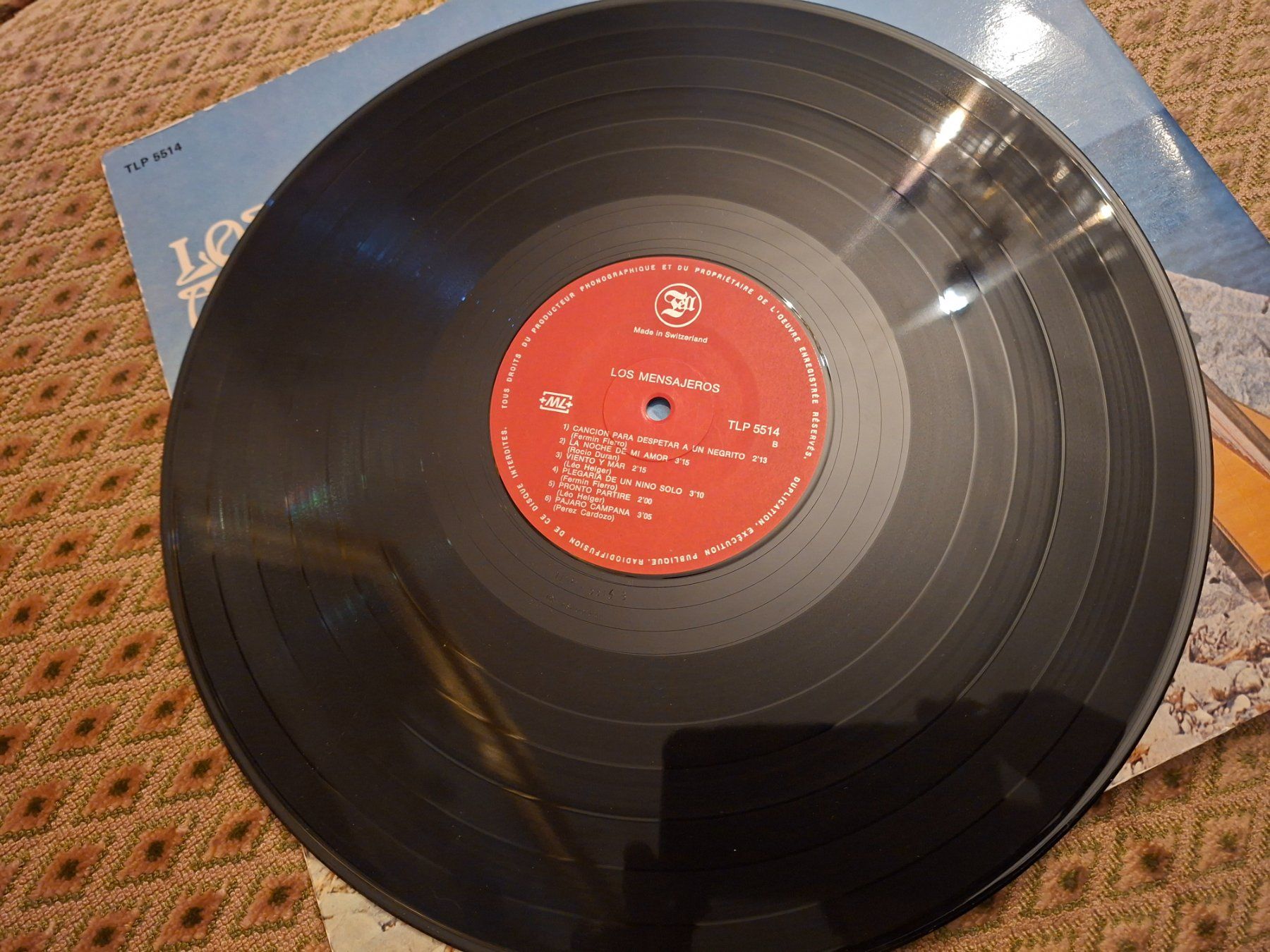 Dischi in vinile: Swiss LP - Los Mensajeros – Usato da Bernex venduto da Wannabehasbeen01 6