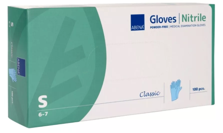 10 Packungen (1000 St.) Blaue Nitril-Einweghandschuhe VAM – Größen S Bis XL, Ultraweich