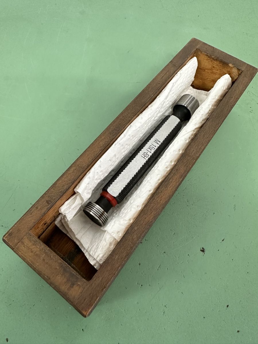 Misurare: Grenzlehdorn,Thread Plug Gauge M 15x1  – Usato da Aarberg venduto da SNMachines 3
