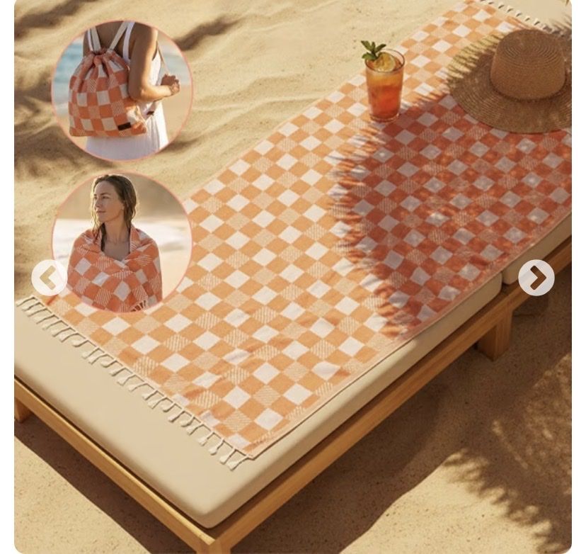 Teli da bagno: 2 in 1 Beach Towel – Nuovo e nell'imballaggio originale da Chur venduto da dan_tp5n 1