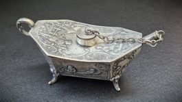 Öllampe aus Silber (um 1900)