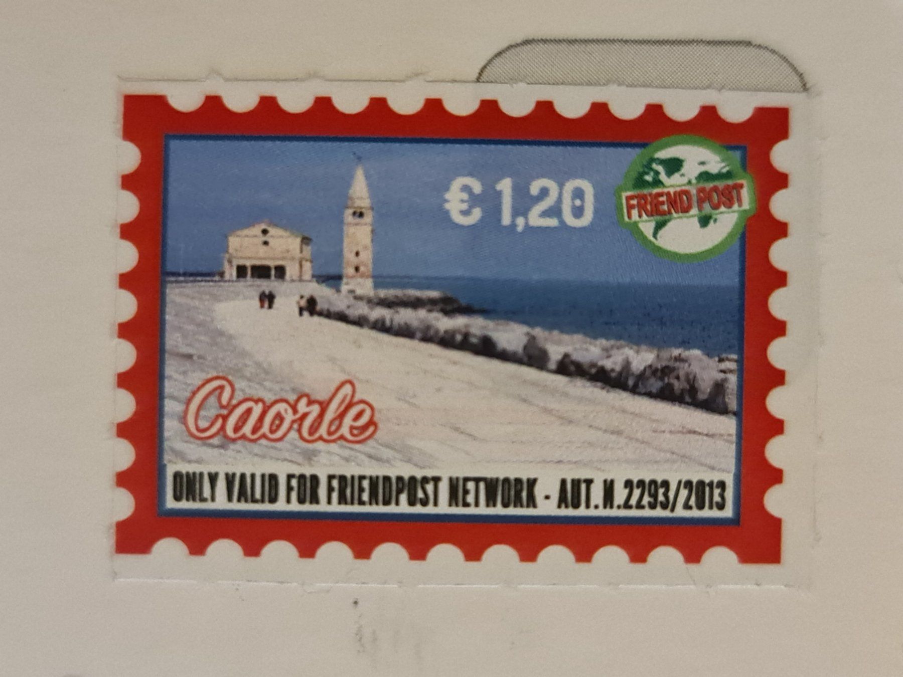 Cartoline postali: Postkarte Eraclea Mare Italien Strand – Usato da Dintikon venduto da Vexi 1