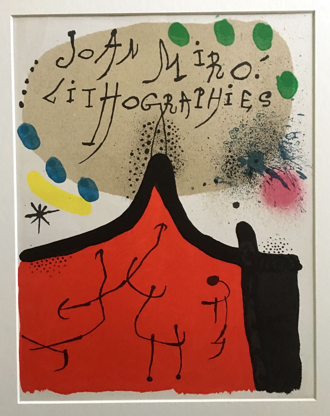 Grafica & Litografie: Joan Miro  "Umschlag" aus "Lithograph I"   Farblithographie – Usato da Nennigkofen venduto da waltraub 3
