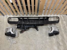 Carbon Heckdiffusor und Auspuffblenden für Mercedes C63 W205