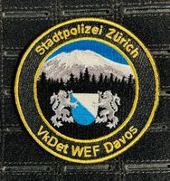 WEF Davos VKDet Stapo ZH 1. Auflage goldig