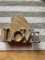 Deko Schriftzug Love Liebe