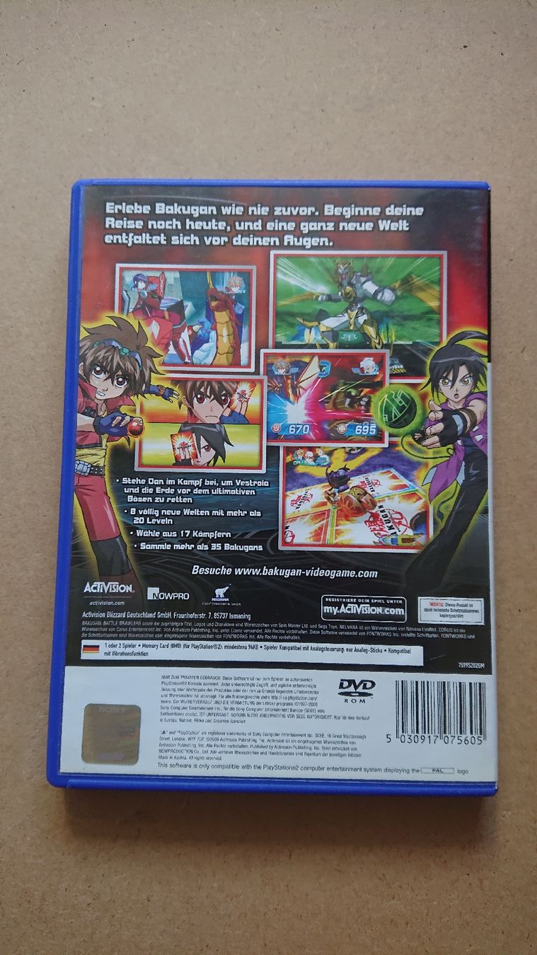 Giochi: Playstation 2 Bakugan Battle Brawlers Ps2 – Usato da Chur venduto da FreakofRarity 1