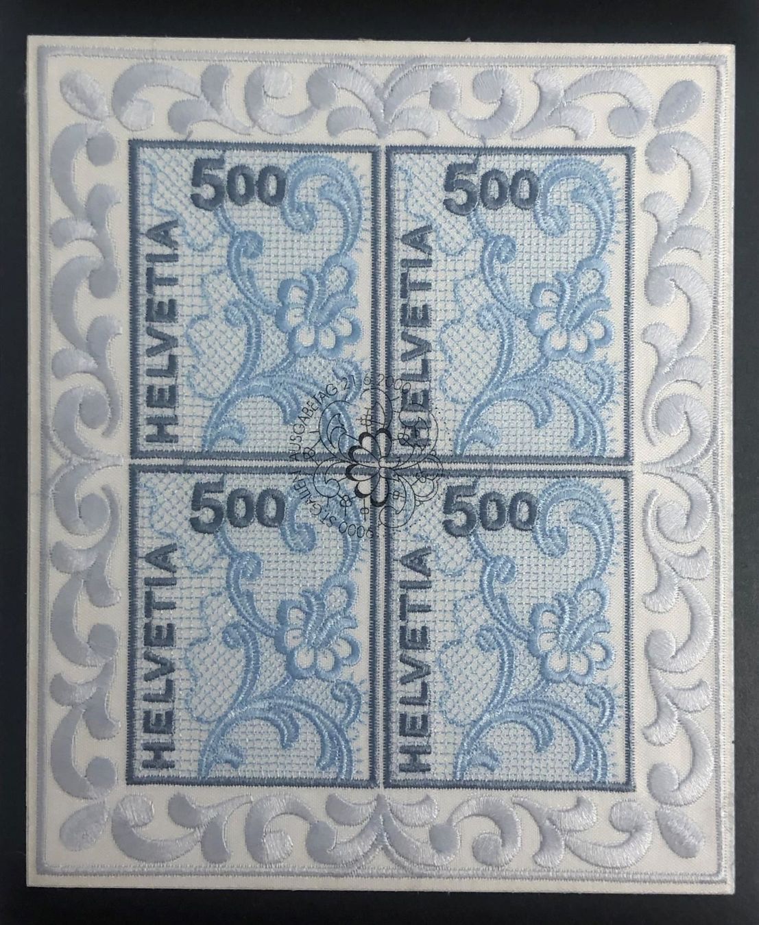 Tutti i francobolli: STICKEREI-BLOCK 2000 ET ⦿ – Nuovo (secondo la descrizione) da Oberwil BL venduto da SALOB