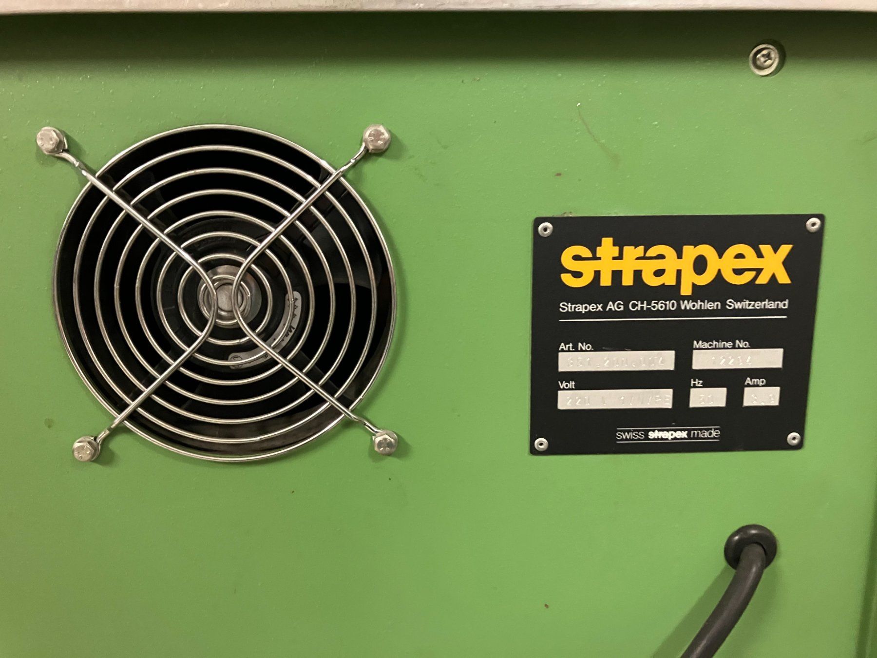 Strapex Machines à relier: Strapex Bindemaschine – Défectueux à Biberstein par biberschloss 2