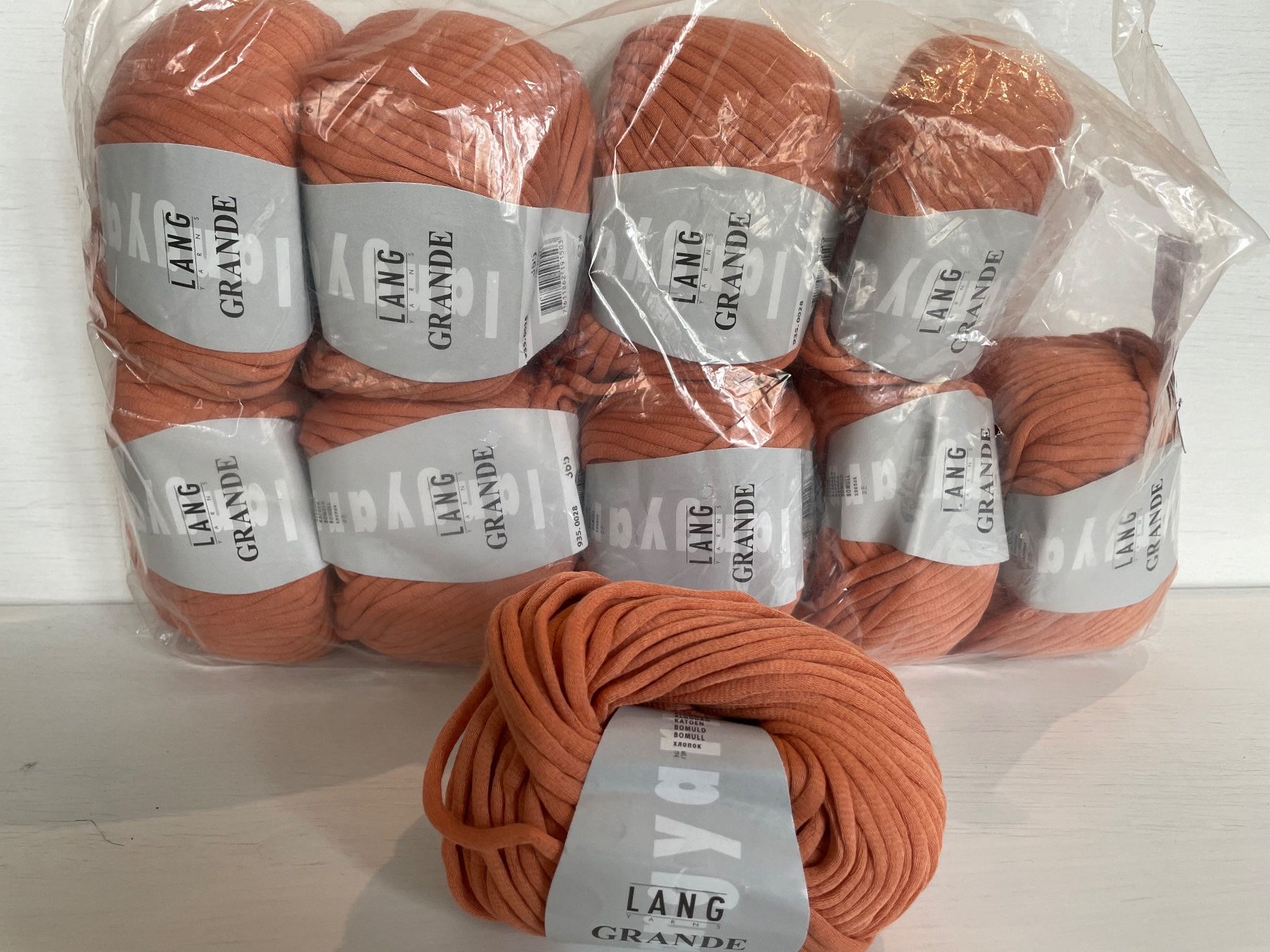 Lana: 10 Knäuel Lang Grande – Nuovo e nell'imballaggio originale da Büsserach venduto da bor_s88m 2
