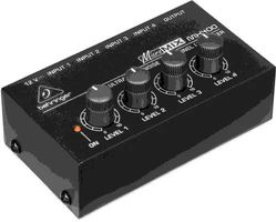 Behringer Micromix MX400 (Mini Mixer 4 Canaux)
