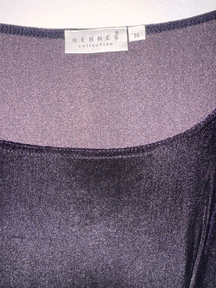H&M Vestiti: Vintage Lila Samtkleid M HENNES Collection – Usato da Zürich venduto da paw_k6gc 1