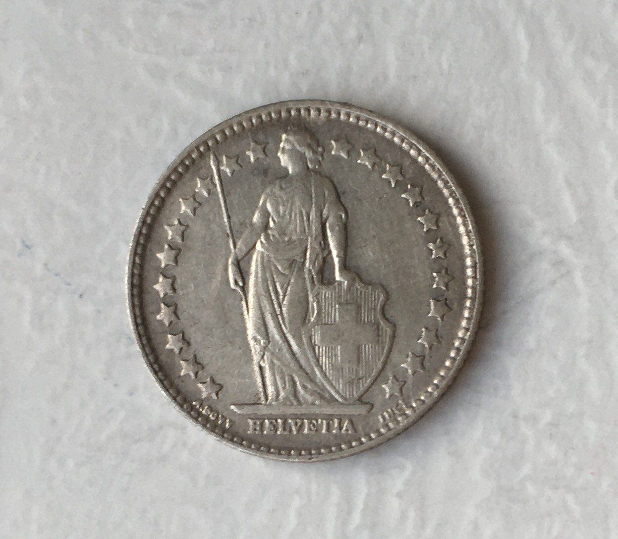 Tutti le monete: 1907 50 Rappen vz+ – Usato da Kirchberg SG venduto da Zenhad69 1