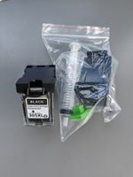 HP 305XL Tintenpatrone Schwarz + Refill-Set, Top!