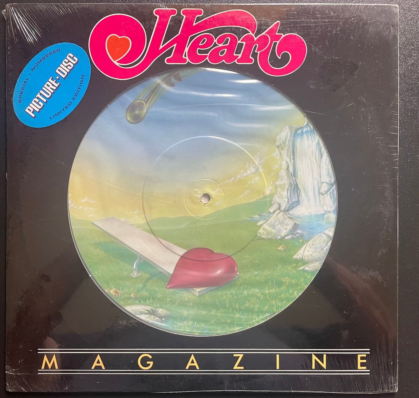 Dischi in vinile: HEART, Magazine, Picture Disc, Sealed, USA, Numbered – Usato da Kleinlützel venduto da Vinylspezi