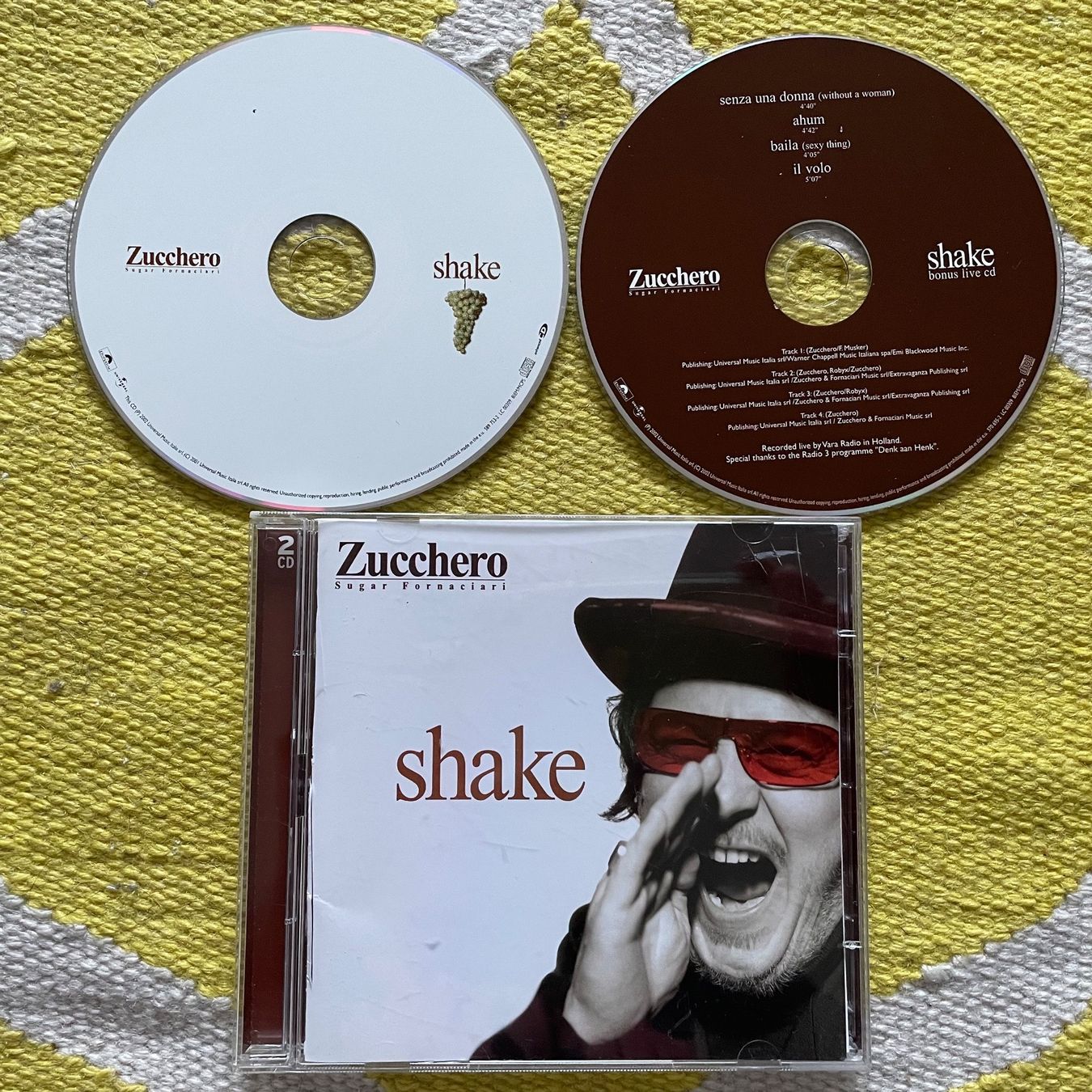 CD: ZUCCHERO-2CD SHAKE (SPEZIAL EDITION) – Usato da Rorschacherberg venduto da CD-Roli