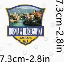 Sticker Aufkleber Bosnia & Herzegovina