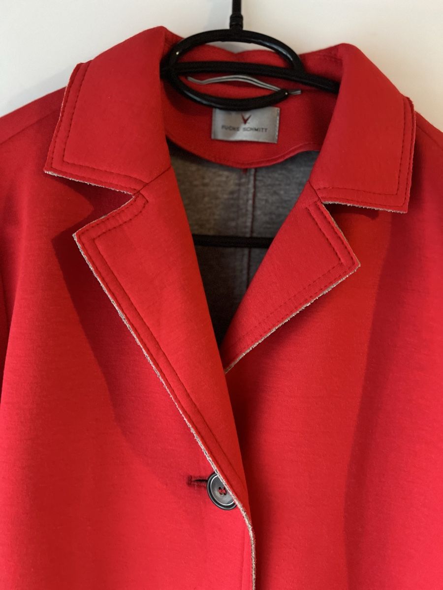 Fuchs Schmitt Cappotti: Mantel, Grösse 36, Rot, Fuchs Schmitt, Top Zustand! – Nuovo (secondo la descrizione) da Langenthal venduto da Alperose_5 3