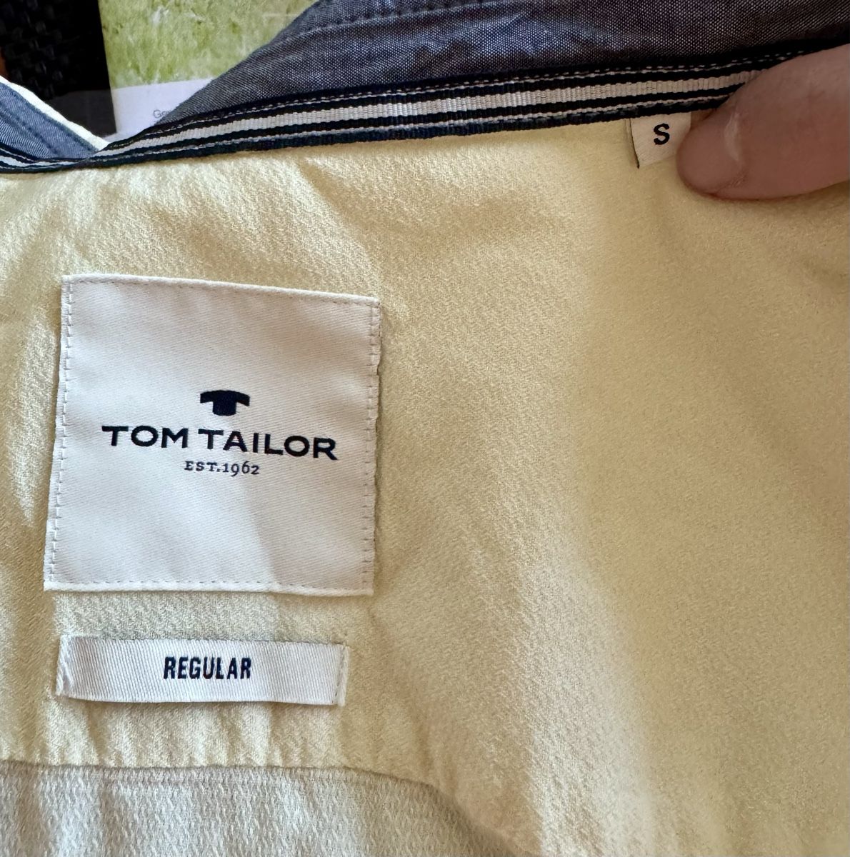 Tom Tailor Camicie: Tom Tailor Kurzarm Hemd Gelb Grösse S – Usato da Pfungen venduto da Fear79 2