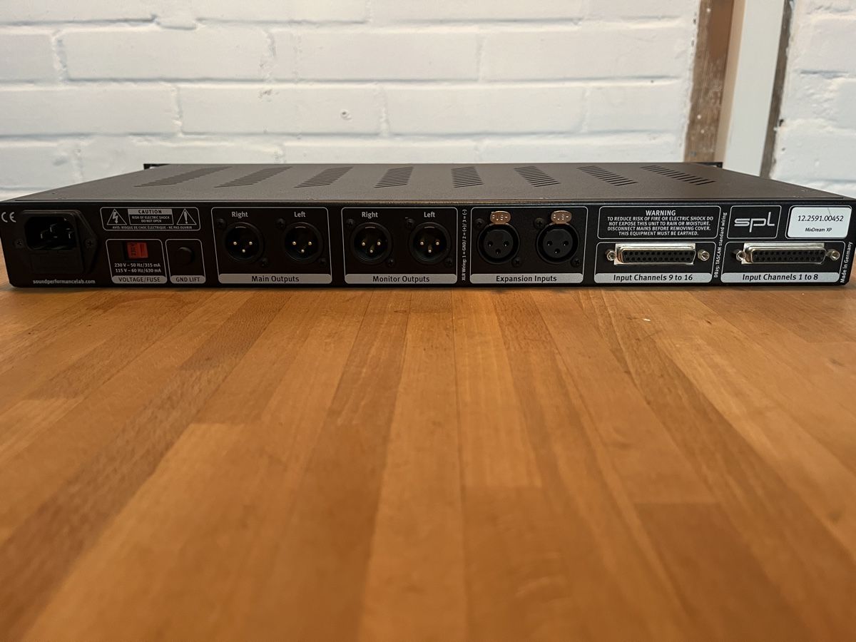SPL Console di mixaggio: SPL Mixdream XP – Usato da Winterthur venduto da Farinet808 2