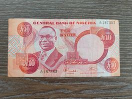 Nigeria 10 Naira ND84 !!!!!!