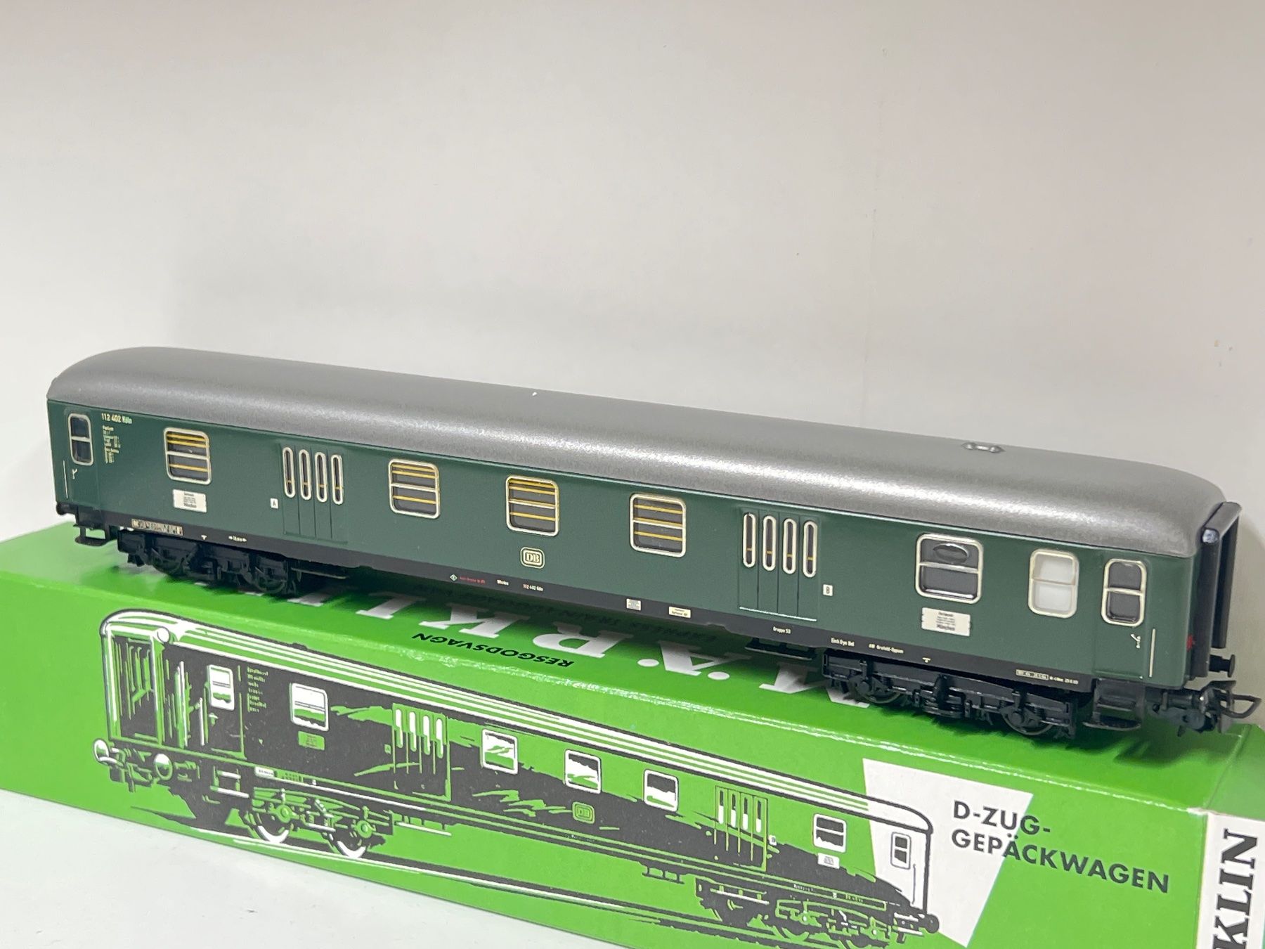 Märklin 344 Wagon restauré Pw4ü H0 | Kaufen auf Ricardo