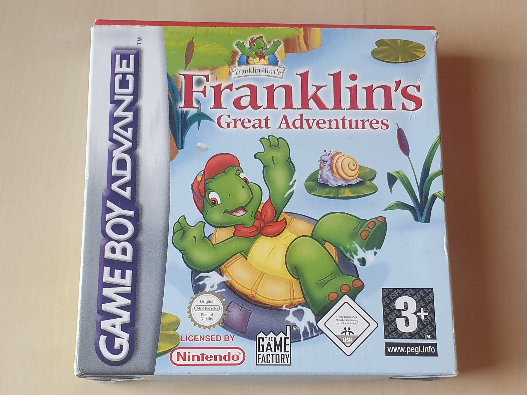 Nintendo Giochi: Franklins Great Adventures – Usato da Stansstad venduto da collectorsshop