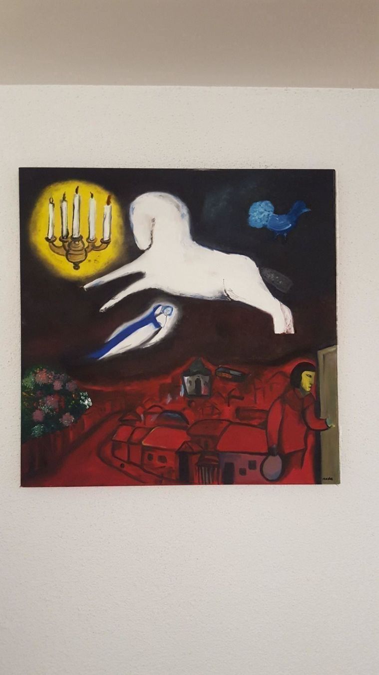 Dipinti: MARC CHAGAL KOPIE – Usato da St.Gallen venduto da EL03 2