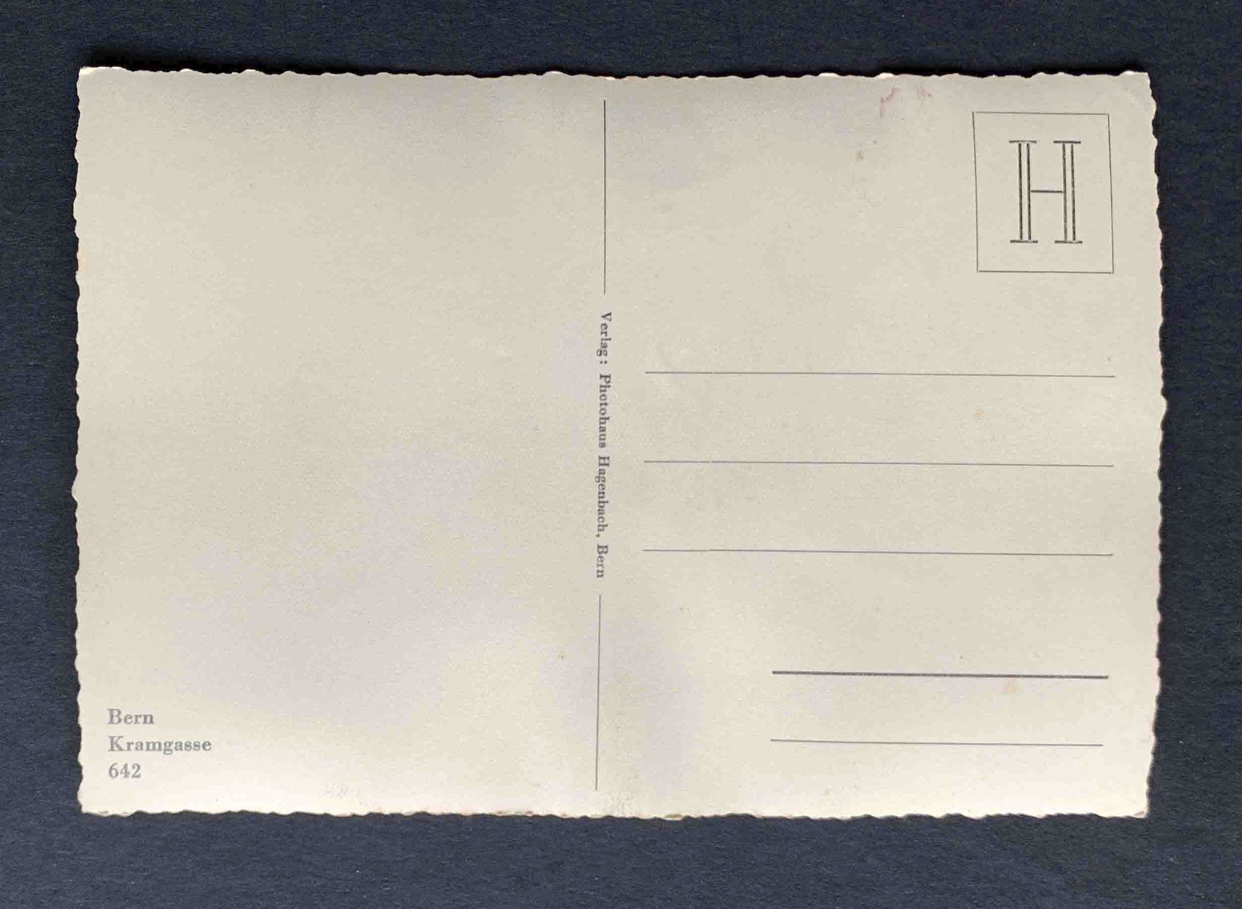 Cartoline postali: AK Bern Kramgasse ungelaufen – Usato da Goldau venduto da artelier1 1