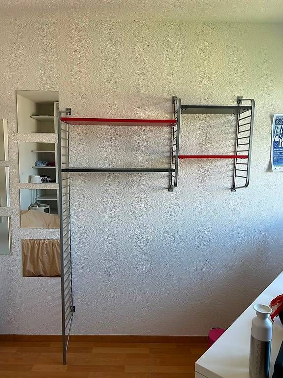 Scaffali: Étagère murale modulable métal gris avec tablettes – Usato da Apples venduto da ABATilleul 1