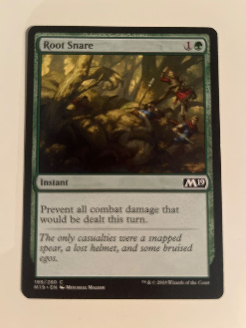 Magic The Gathering Carte collezionabili: 1 x Root Snare - Magic: The Gathering - MtG – Usato da Kriens venduto da Shadi1980
