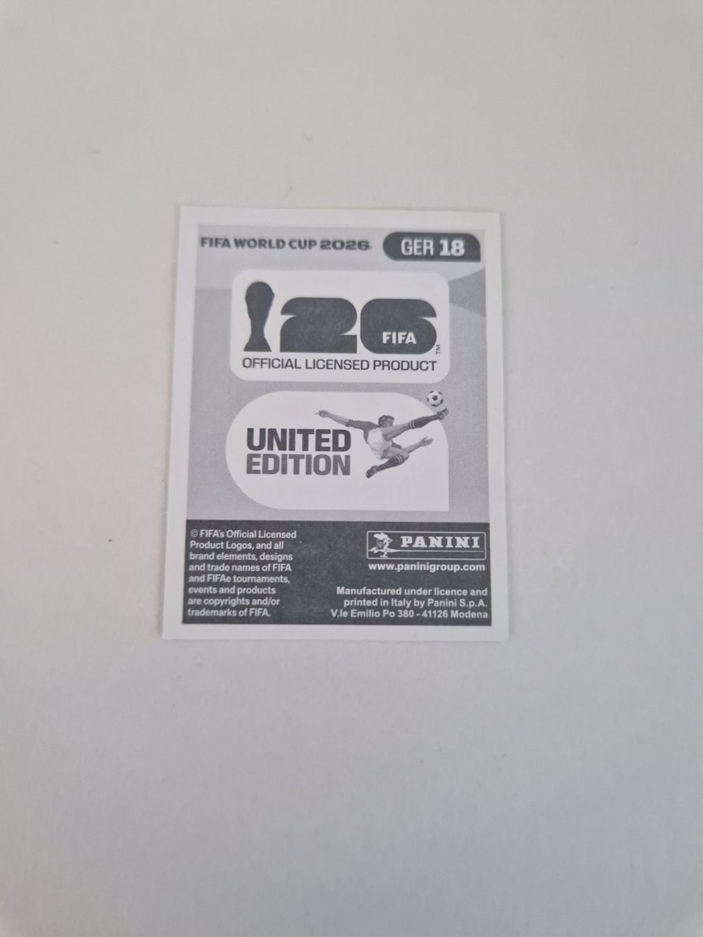 Panini Cartes à collectionner: Panini Sticker GER18 – Neuf (Voir description) à Stüsslingen par white_angel86 1