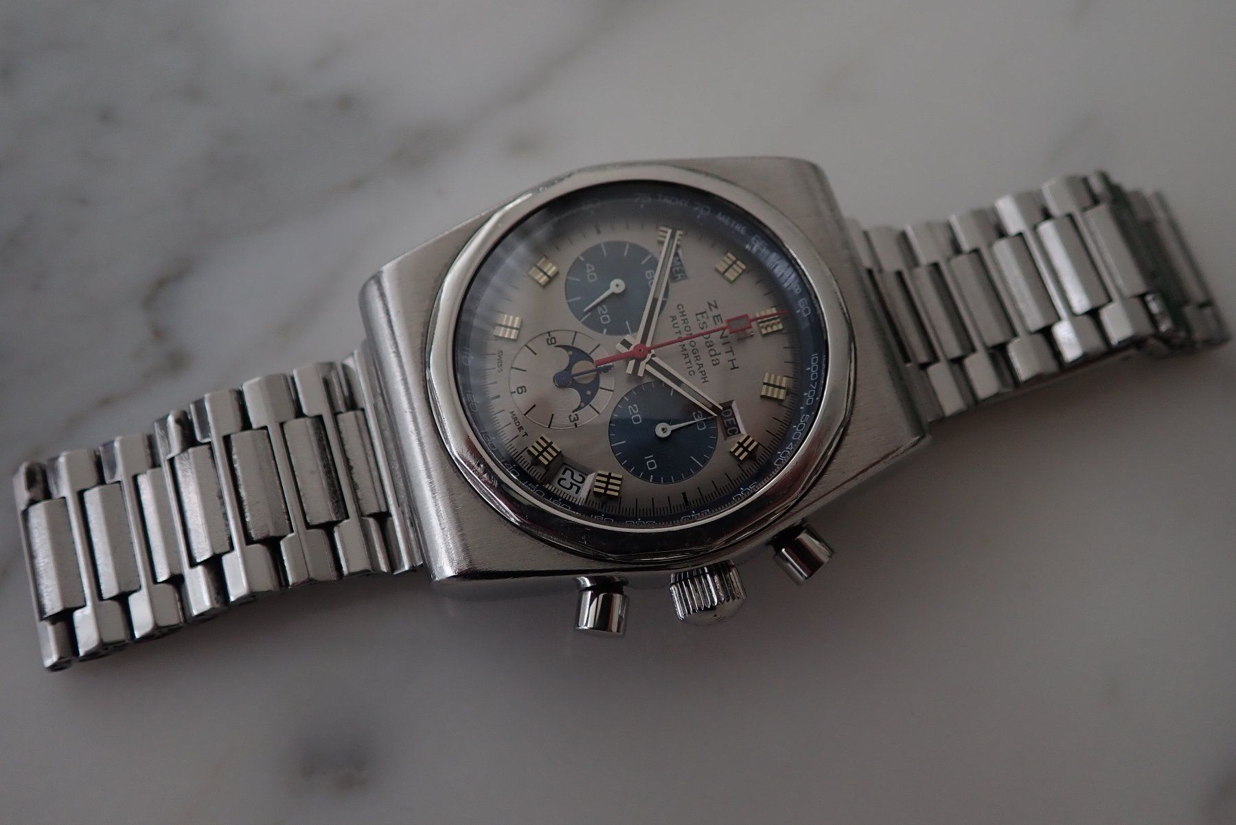 Zenith Orologi: ZENITH EL PREMERO,ESPADA,CHRONOGRAPH, MOONPHASE ,AUTOMATIC – Usato da Wohlen AG venduto da superwatchesteam 2