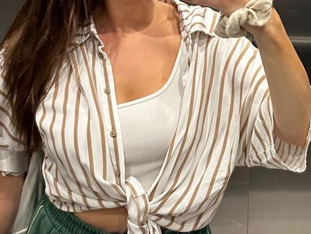 Reserved Eco Aware Hemdbluse / Cropped Gr. XXL (M oversized)