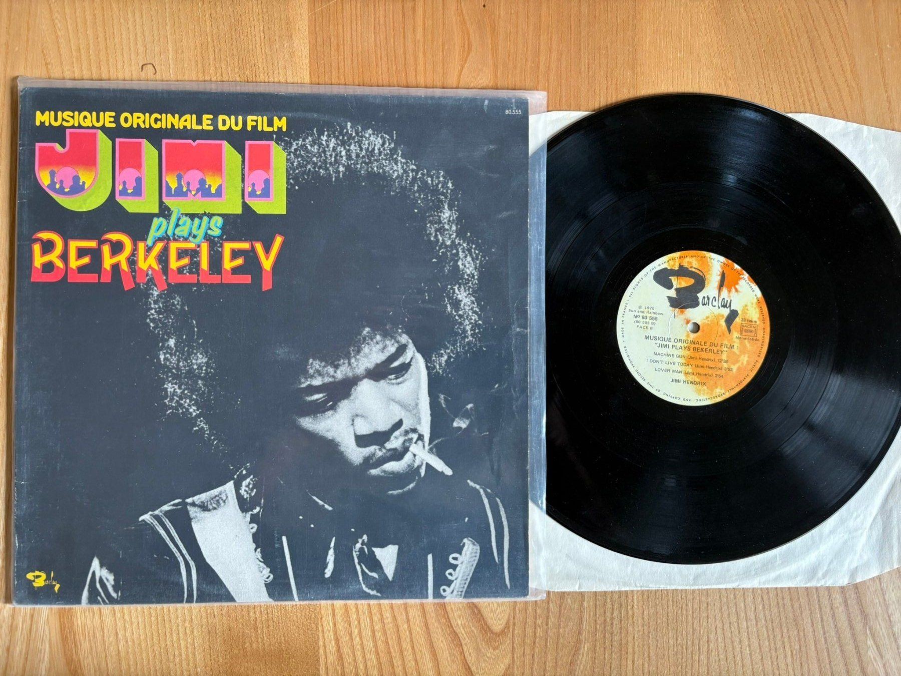 Vinyles: Hendrix, Jimi - OST : "Jimi Plays Berkeley" - FRA - 1975 - B – D'occasion à Zofingen par big_r2gx