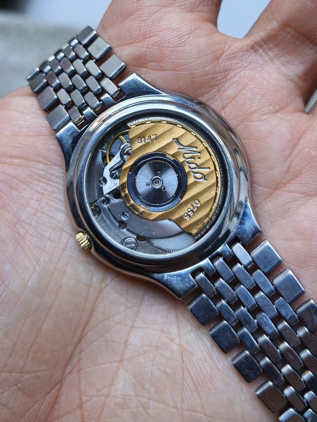 Mido Montres: Mido Commander Automatic "Tapisserie style" Dial ref.8147 – D'occasion à Morcote par sim_vf6h 1