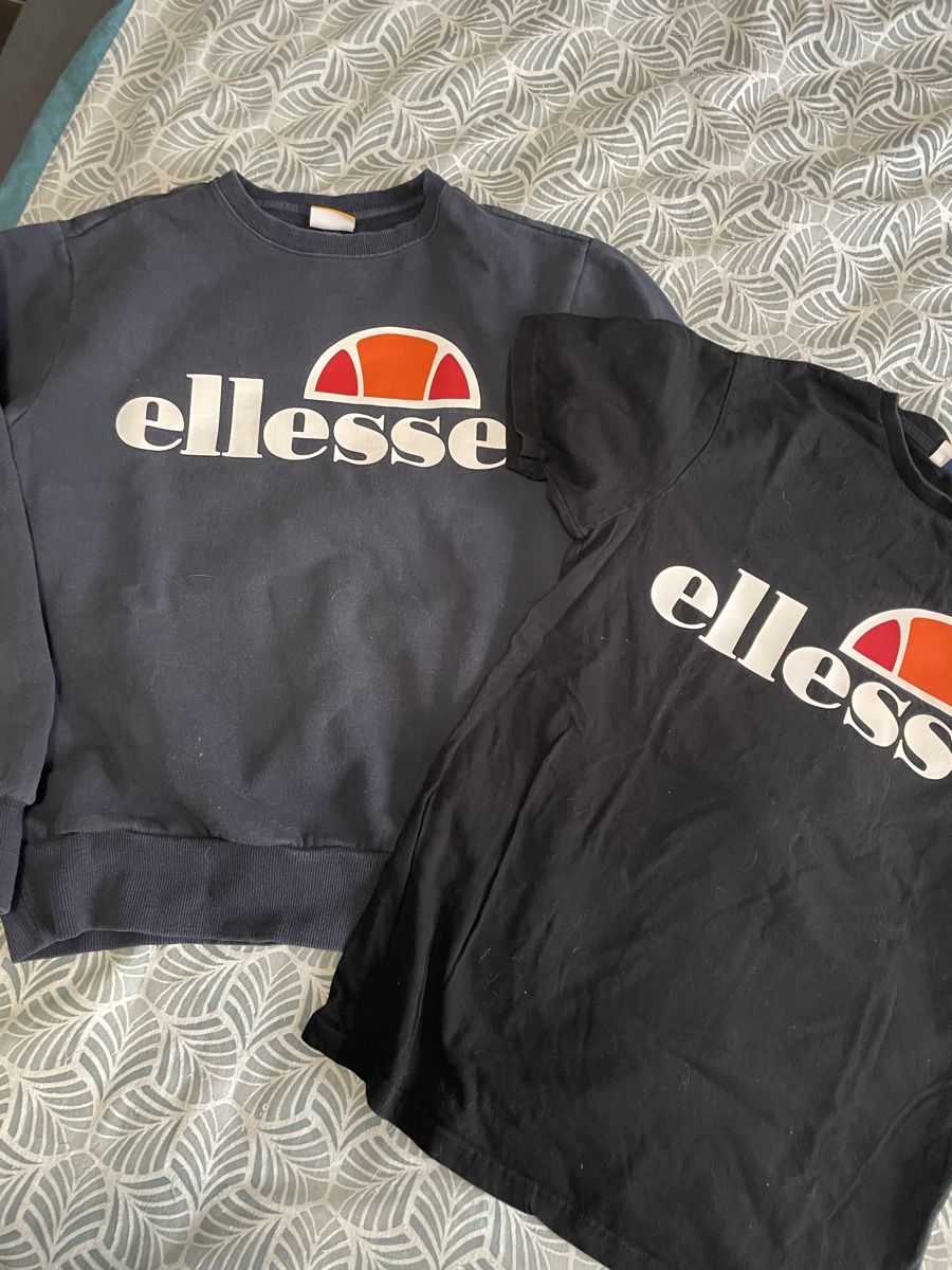 Lotti di vestiti: 2x Ellesse Shirts / Pullover Gr. S /M – Usato da wald zh venduto da trebeli
