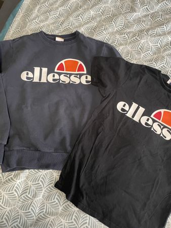 2x Ellesse Shirts / Pullover Gr. S /M