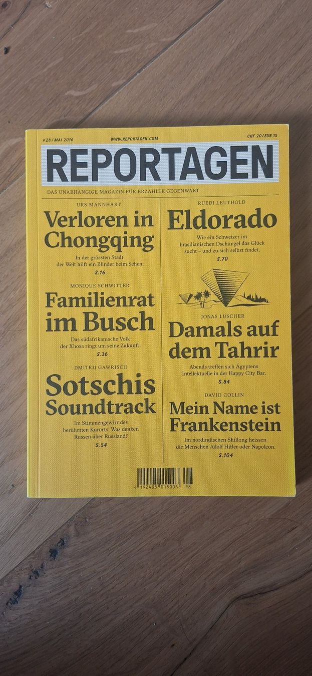Riviste & Magazine: Reportagen #28 – Usato da Olten venduto da Ahandreina