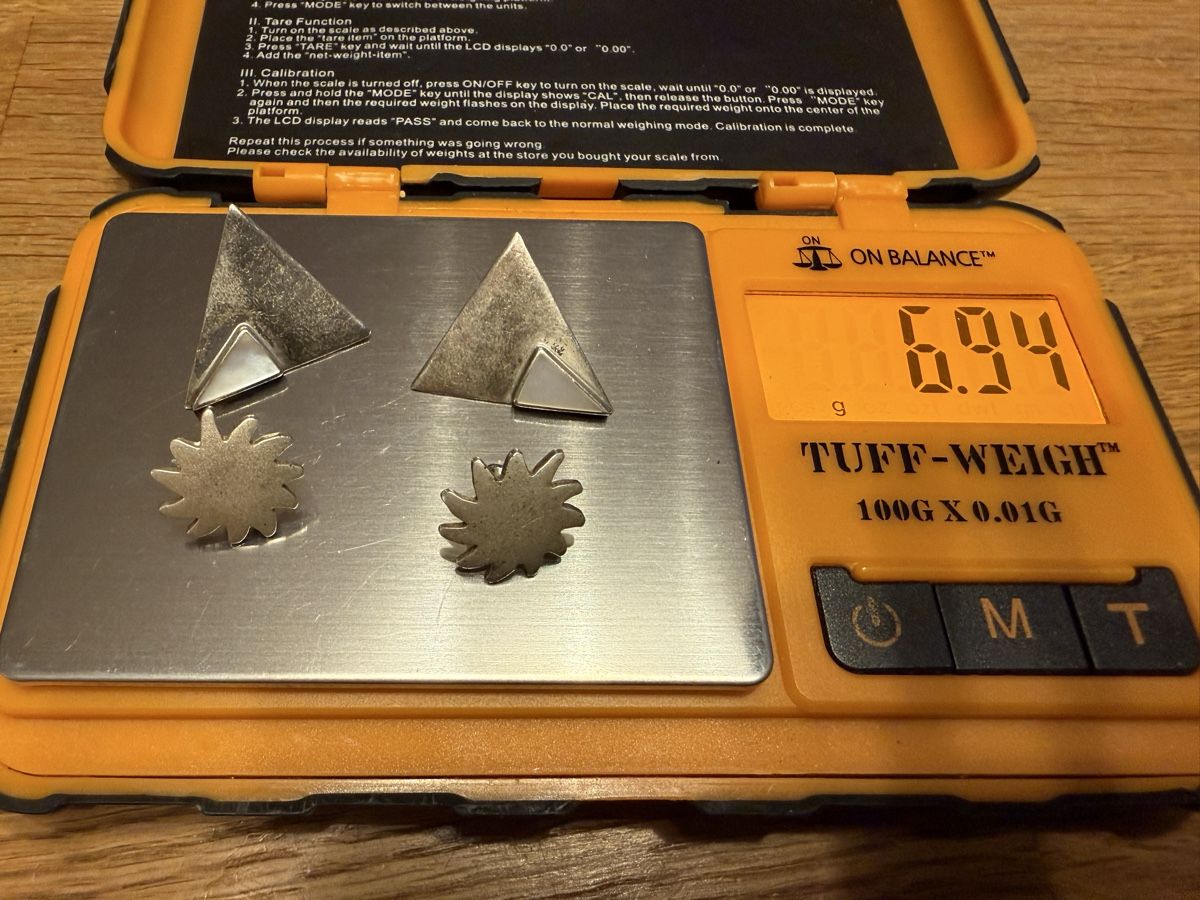 Orecchini pendenti & Orecchini a lobo: Alte Ohrstecker Set, Silber 925 Ohrringe – Usato da Goldach venduto da Messerguru 1