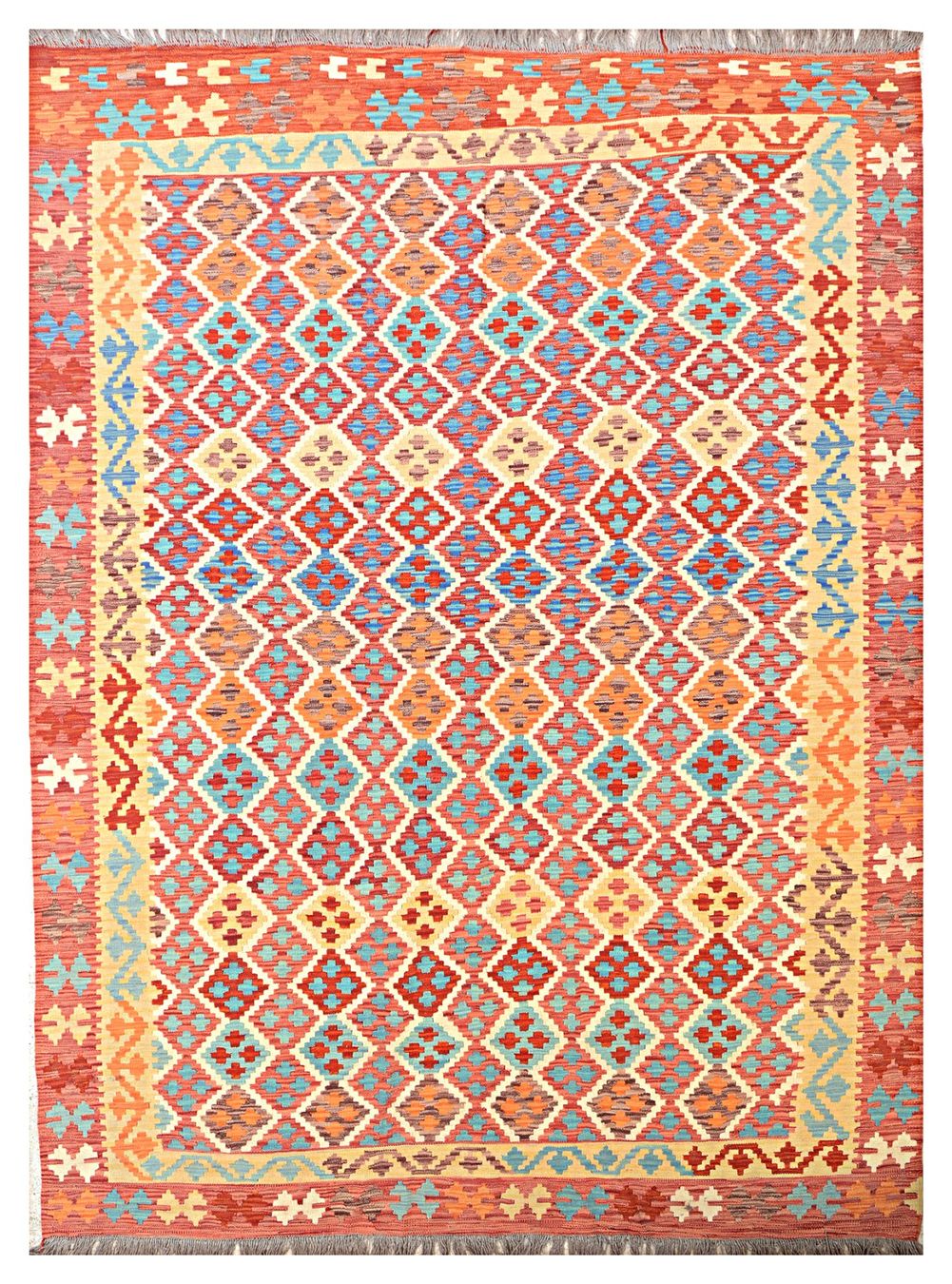 Kelim Tappeti: Oriente Kelim Teppich 200x300 cm – Nuovo e nell'imballaggio originale da Lahore venduto da Fairways79 3