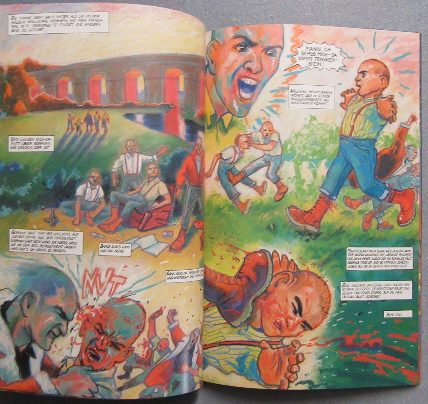 Fumetti: Comic - Skin - provokative Geschichte eines Contergan-Kids – Usato da Auenstein venduto da Padabimbim 6