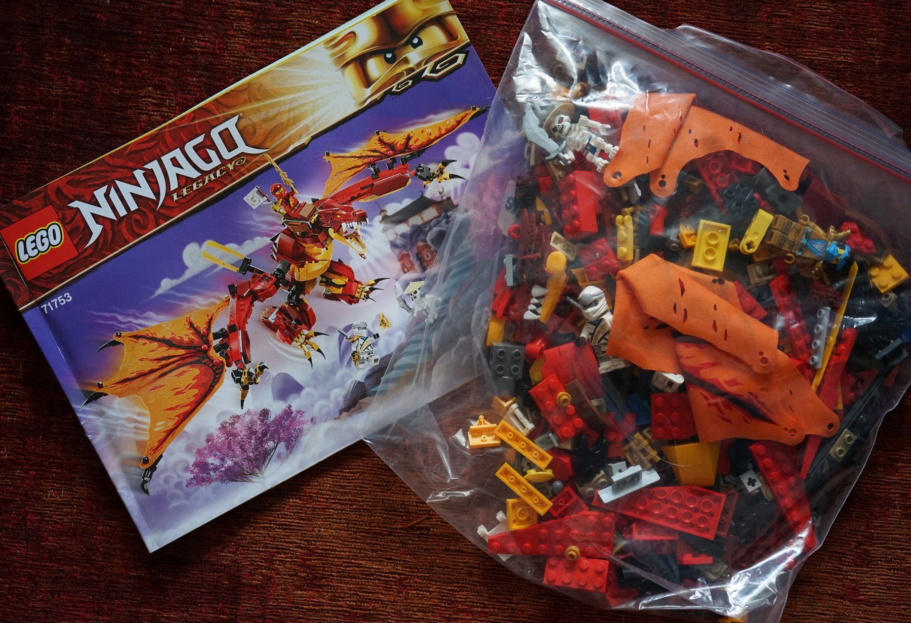 Lego Baukästen: Lego Ninjago 71753, Kais Feuerdrache – Gebraucht aus Riehen von Wettstei 4