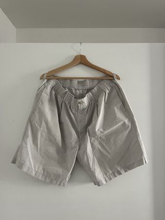 Beige Cargo Männer Shorts 