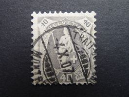1907 Nr. 89A gestempelt SBK 300.-
