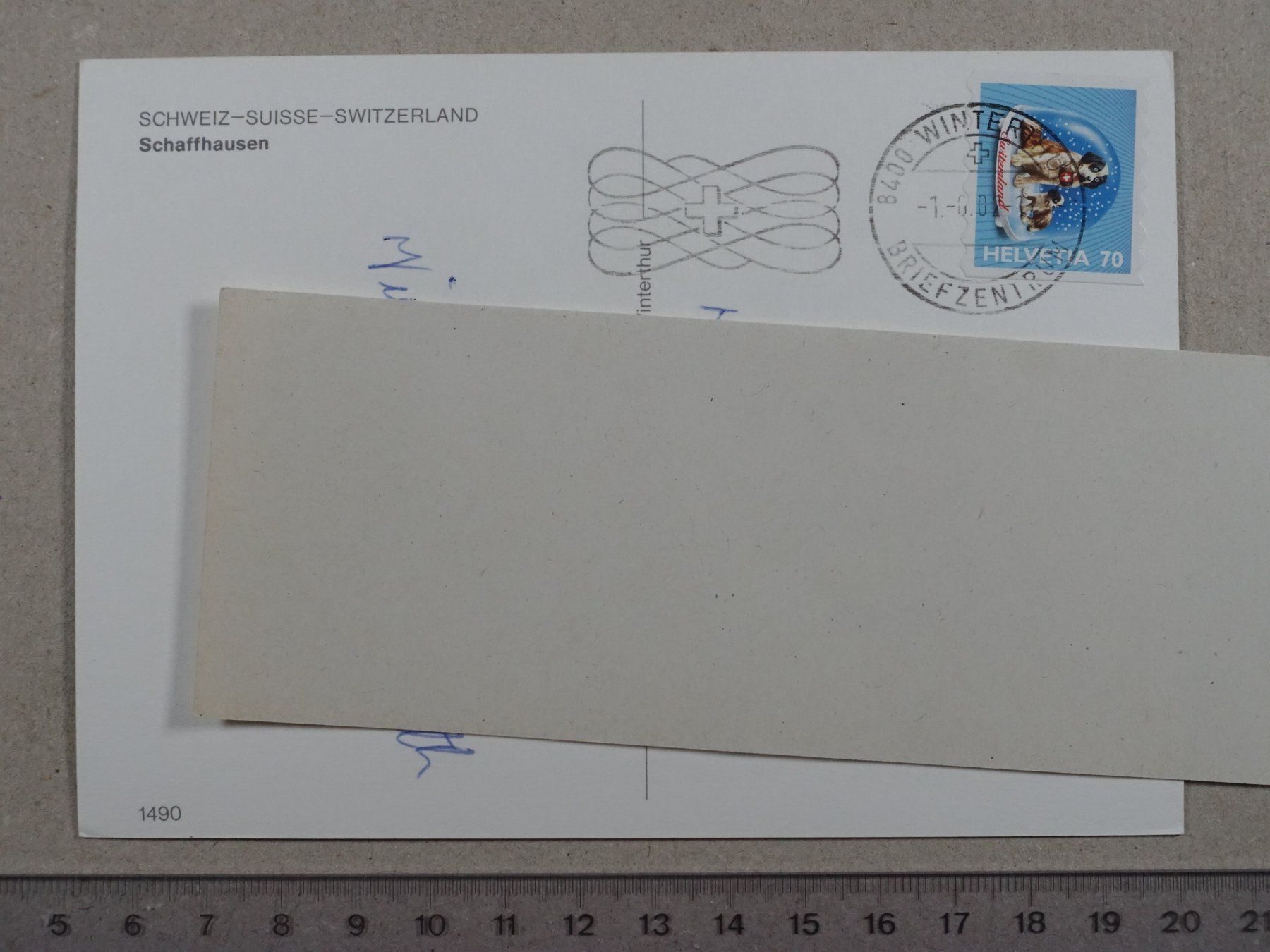 Cartoline postali: Schaffhausen, 2002 – Usato da Lenzburg venduto da fh1 1