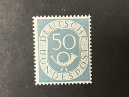 BRD, 50 Pf., **, Mi 134, signiert, KP 200.--