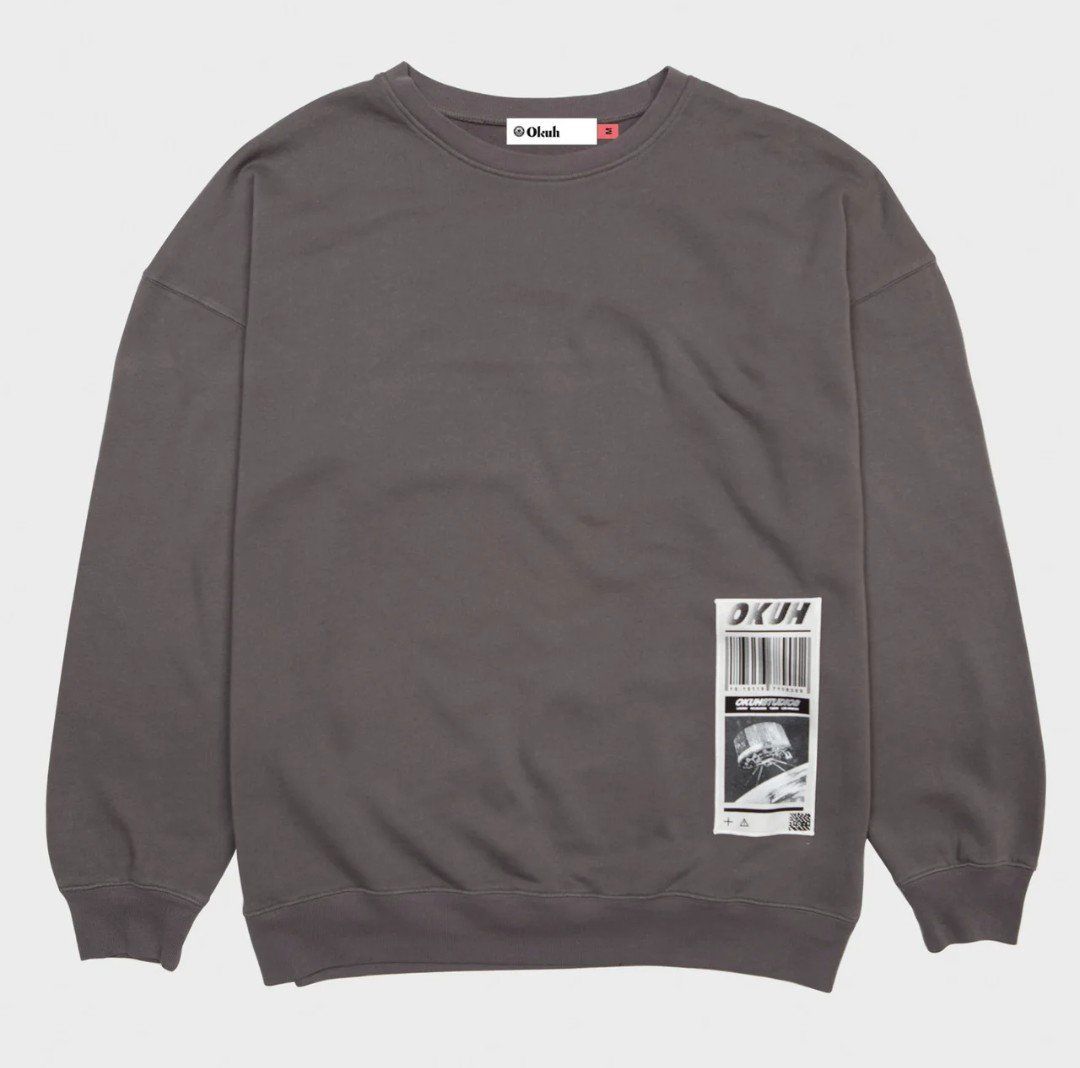 Pulls & Sweat-shirts: Okuh Studios Code Black washed Sweatshirt – Neuf (Voir description) à Yverdon-les-Bains par onu_kck 1