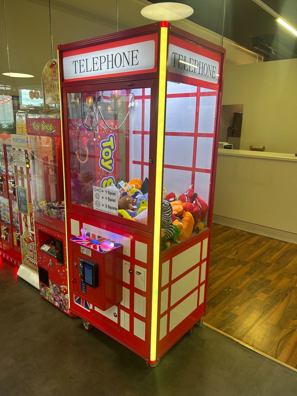 Slot Machine: Plüschtier greiffer mit Kartenterminal NEU – Nuovo e nell'imballaggio originale da Hombrechtikon venduto da SPS-Liquidationen
